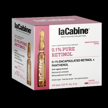 Fiole 0.1% Pure Retinol, 10 fiole x 2 ml, La Cabine