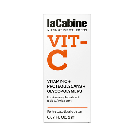 Fiola Vitamina C, 1 fiola x 2 ml, La Cabine 789442