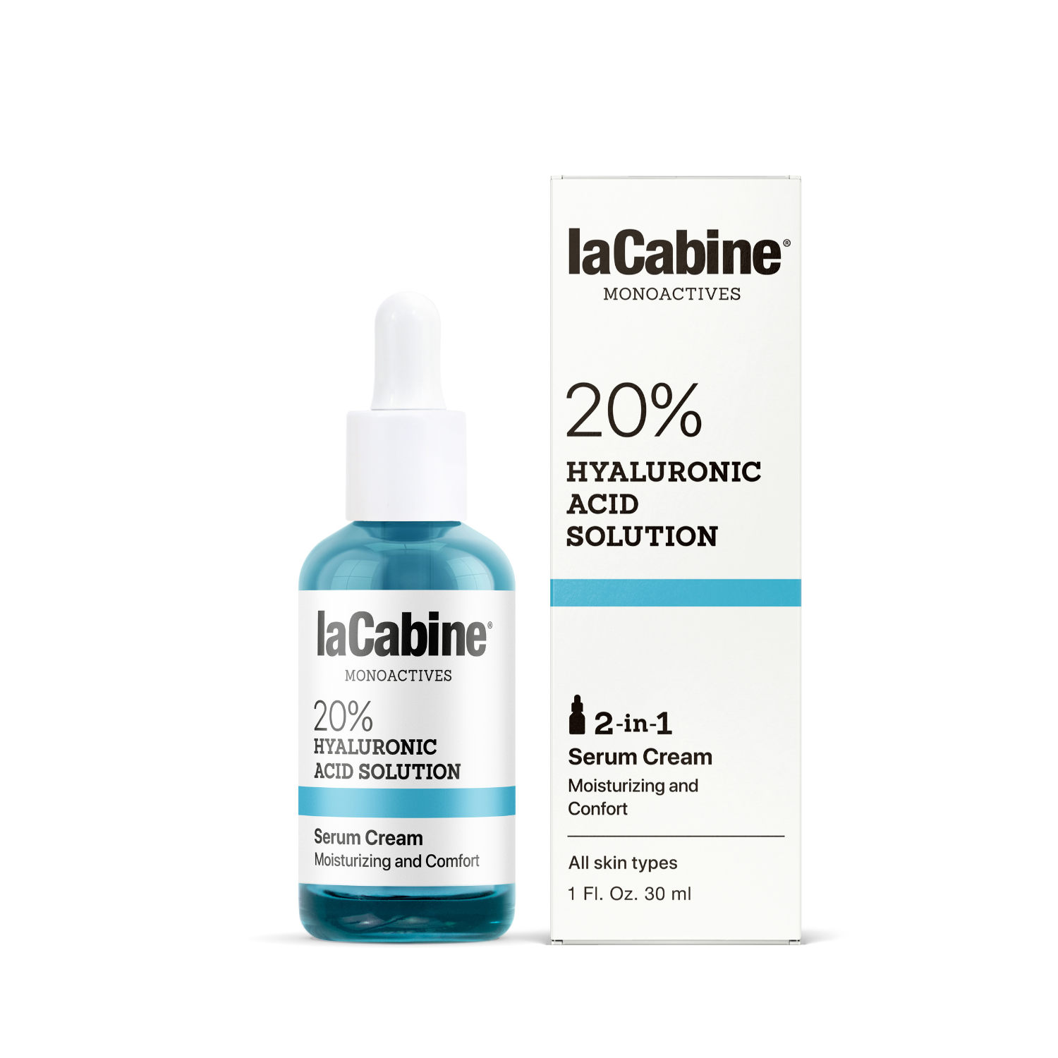 Ser crema 20 % Acid Hyaluronic, 30 ml, La Cabine