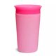 Cana de antrenament Miracle 360 Colour Change, +12 luni, Pink, 266 ml, Munchkin 554762