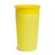 Cana de antrenament Miracle 360 Colour Change, +12 luni, Yellow, 266 ml, Munchkin 554769