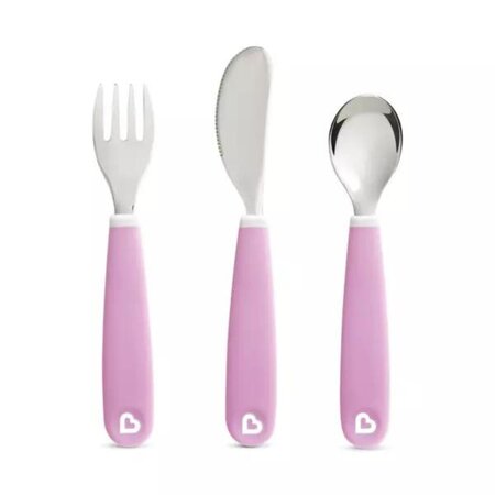Set 3 tacamuri pentru copii Splash, +18 luni, Light Purple