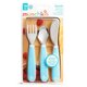 Set 3 tacamuri pentru copii Splash, +18 luni, Light Blue, Munchkin 554798