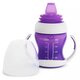 Cana de tranzitie cu manere Gentle, +4 luni, Purple, 118 ml, Munchkin 554872