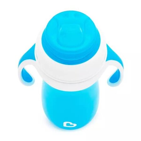 Cana de tranzitie cu manere Gentle, +9 luni, Blue, 296 ml, Munchkin 554888