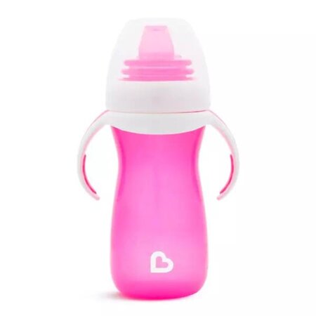 Cana de tranzitie cu manere Gentle, +9 luni, Pink