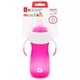 Cana de tranzitie cu manere Gentle, +9 luni, Pink, 296 ml, Munchkin 554899