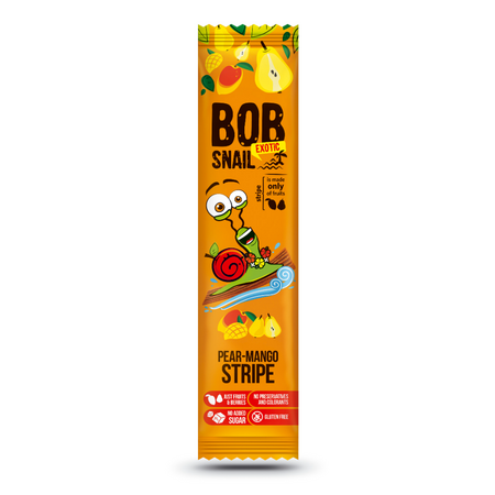 Gustare naturala din pere si mango