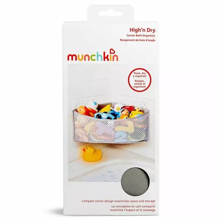 Organizator pentru jucarii de baie High'n Dry, Grey, Munchkin 555010