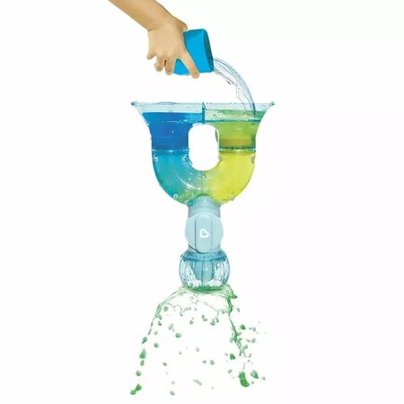 Set 2 jucarii de baie si 12 tablete Colour Mix Lab, +36 luni, Munchkin 555042