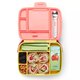 Cutie pentru pranz cu ustensile din inox Bento Lunch, +18 luni, +18 luni, Yellow, Munchkin 555073