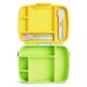 Cutie pentru pranz cu ustensile din inox Bento Lunch, +18 luni, Green, Munchkin 555074