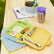 Cutie pentru pranz cu ustensile din inox Bento Lunch, +18 luni, Green, Munchkin 555079