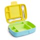 Cutie pentru pranz cu ustensile din inox Bento Lunch, +18 luni, Green, Munchkin 555075
