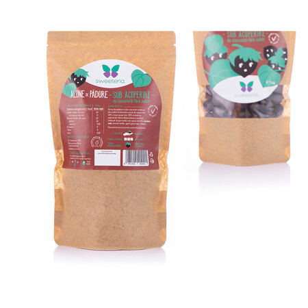 Alune de padure drajate in ciocolata, 250 g, Sweeteria 676826