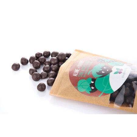 Alune de padure drajate in ciocolata, 250 g, Sweeteria 676825
