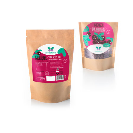 Merisoare drajate in ciocolata, 250 g, Sweeteria 676919