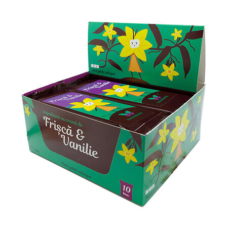 Napolitane cu frisca si vanilie, 40 g, Sweeteria 676929