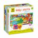 Baby Puzzle Dinozauri, +2 ani, 32 piese, Ludattica 555164