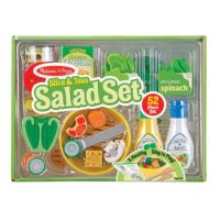 Set de joaca din lemn Salate Delicioase, + 3 ani, Melissa&Doug