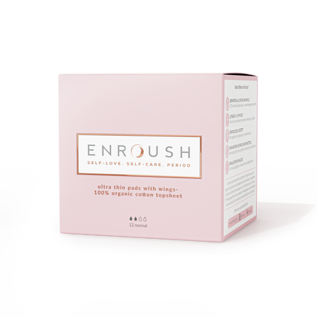 Absorbante din bumbac organic, Normal Enroush