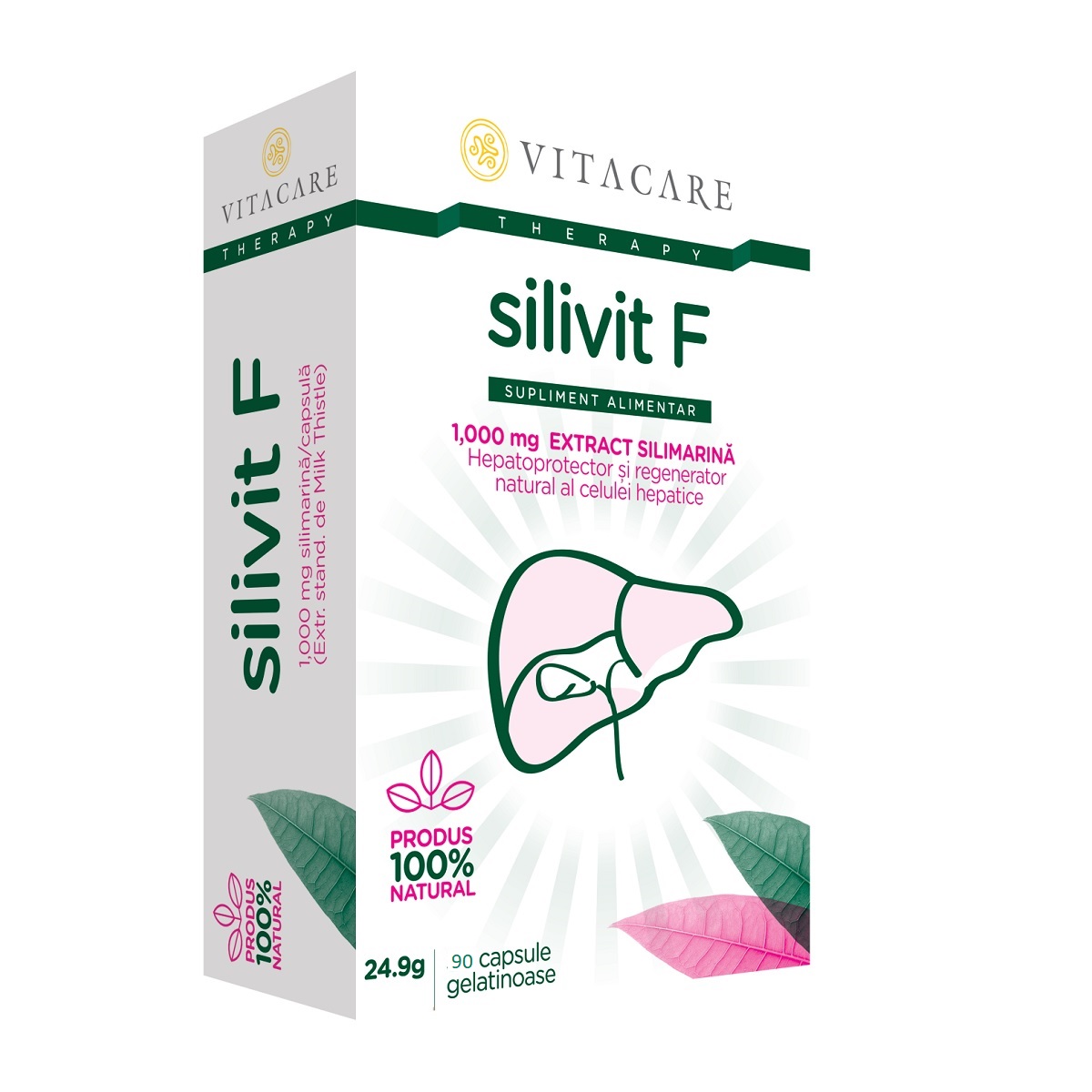 Silivit F, 90 capsule, Vitacare