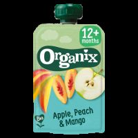 Piure Bio de mar, piersica si mango, +12 luni, 100 g, Organix