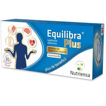 Equilibra Plus, 30 comprimate filmate, Antibiotice SA