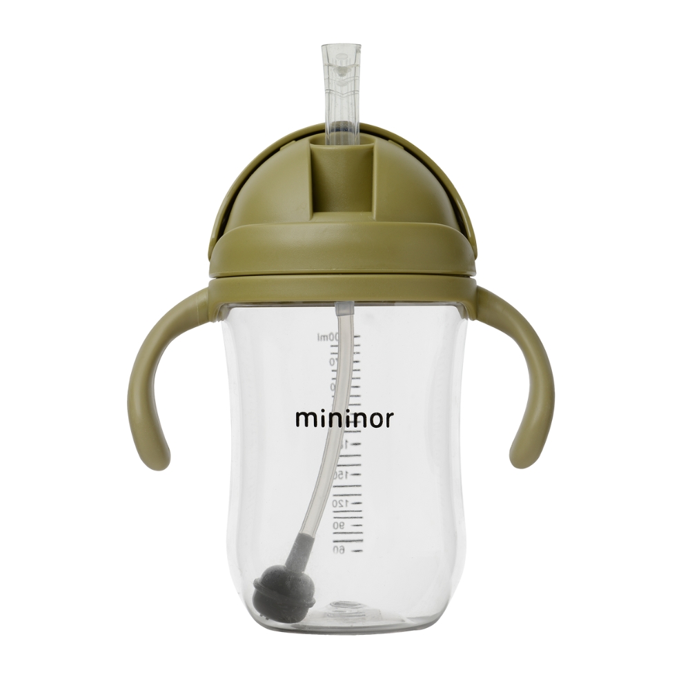 Cana cu pai, 330 ml, Moss Green, Mininor