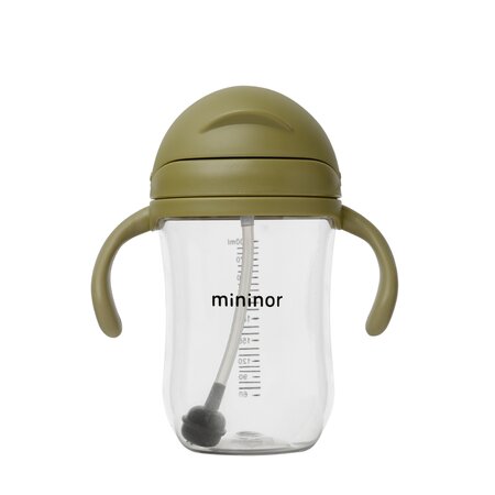 Cana cu pai, 330 ml, Moss Green, Mininor 555749
