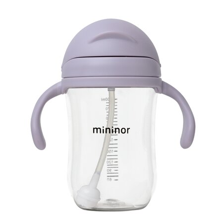 Cana cu pai, 330 ml, Liliac Flower, Mininor 555751