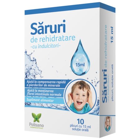 Saruri de rehidratare, 15 ml, 10 plicuri