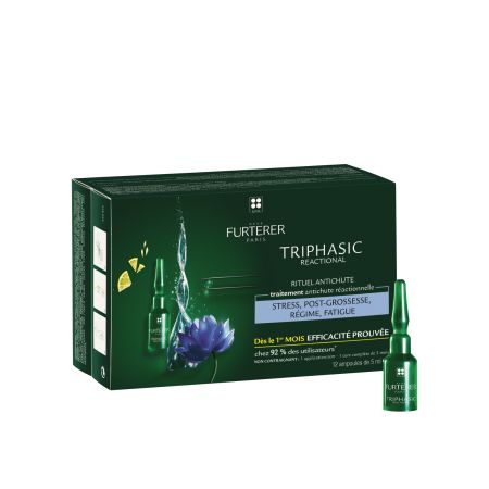 Ser Triphasic Reactional, 12 fiole x 5 ml, Rene Furterer