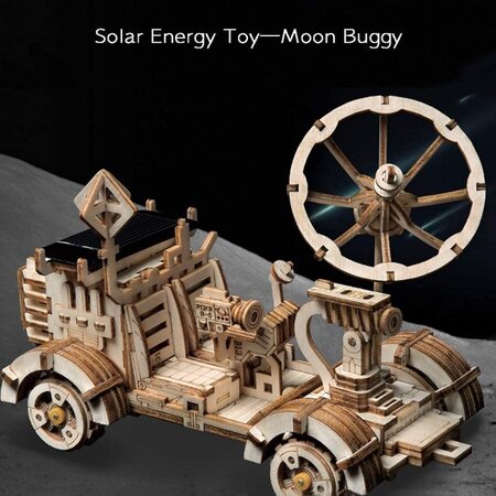 Puzzle 3D din lemn Rambler Rover Rokr, 175 piese, Robotime 555880