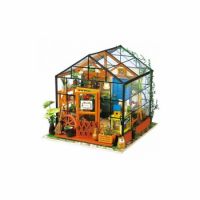 Puzzle 3D din lemn Floraria Cathy Rolife, 14 ani+, 231 piese
