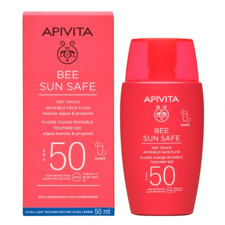 Crema protectie solara fluid invizibil SPF50 Bee Sun Safe