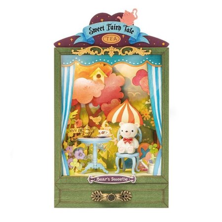 Puzzle 3D Casuta de papusi Cofetaria Ursuletului Diy Rolife