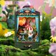Puzzle 3D Casuta de papusi Cofetaria Ursuletului Diy Rolife, 44 piese, Robotime 556004