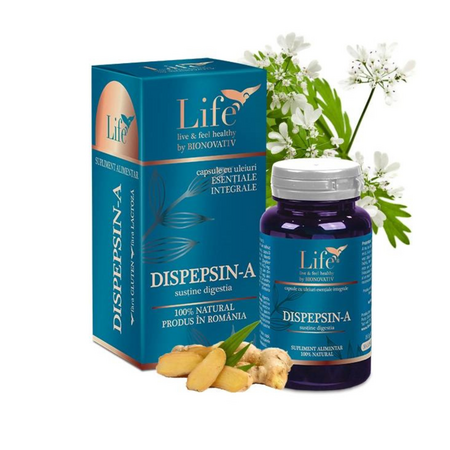 Capsule Dispepsin - A cu uleiuri esentiale