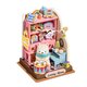 Puzzle din lemn 3D Casuta copilariei, 14 ani+, 68 piese, Robotime 556037