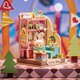 Puzzle din lemn 3D Casuta copilariei, 14 ani+, 68 piese, Robotime 556040
