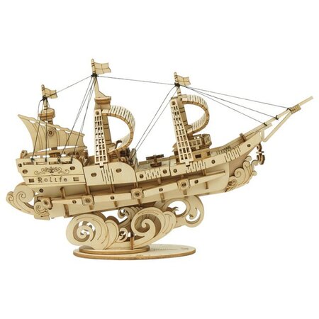 Puzzle 3D din lemn Barca de Nevigat