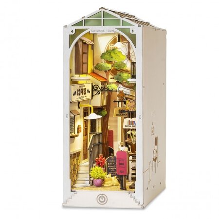 Puzzle 3D Insertie pentru raftul de carti Orasul Soarelui