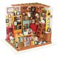 Puzzle 3D minicasuta de papusi Biroul lui Sam, 221 piese, Robotime 556068