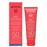 Crema protectie solara coloranta anti-pete & anti-imbatranire Bee Sun Safe, 50 ml, Golden, Apivita
