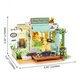 Puzzle 3D Minicasuta Floraria de Dulcuri si Ceai, 84 piese, Robotime 556080