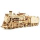 Puzzle 3D din lemn Prime Steam Express, 308 piese, Robotime 556094