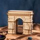 Puzzle 3D din lemn Arc de Triumf, 118 piese, Robotime 556124