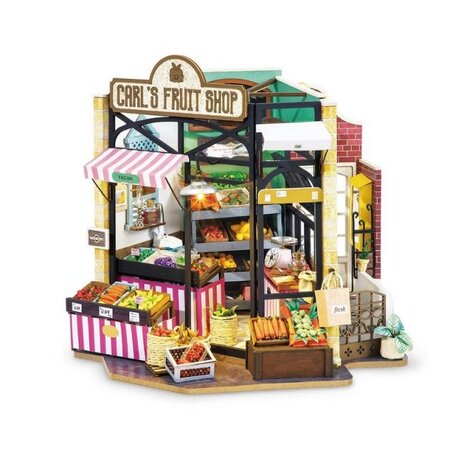 Puzzle 3D Magazinul de fructe al lui Carl