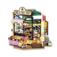 Puzzle 3D Magazinul de fructe al lui Carl, 14 ani+, 206 piese, Robotime
